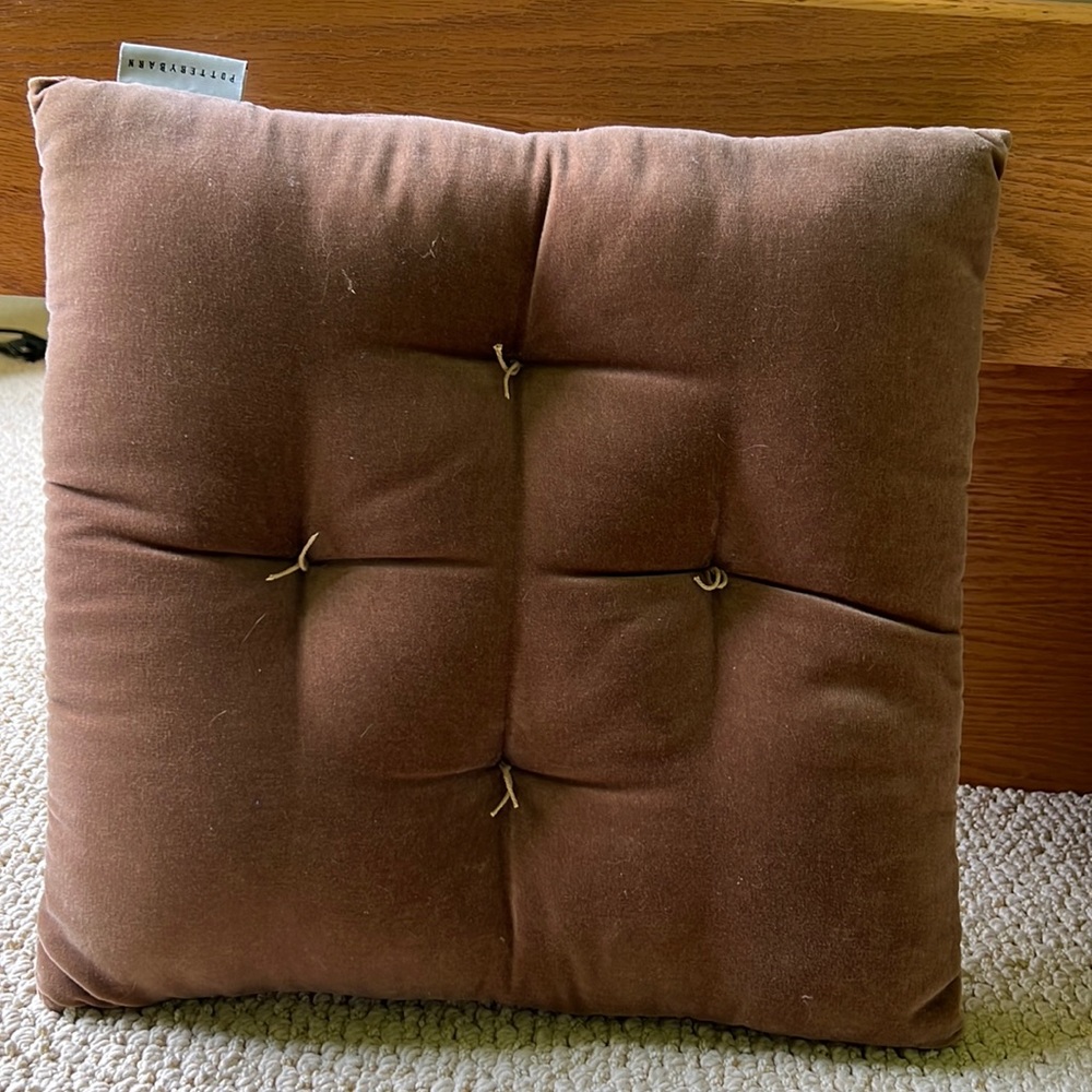 3 Decorative Pillows. 2Pottery Barn, 1 Stratford Home. Gently used.